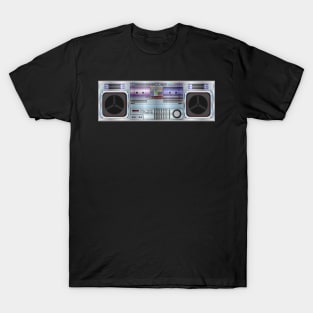 Boombox Radio Graphic T-Shirt